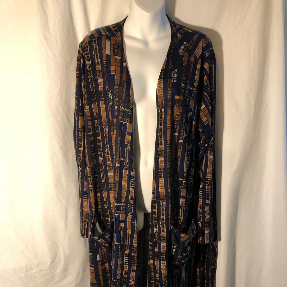 Lularoe long  cardigan xl